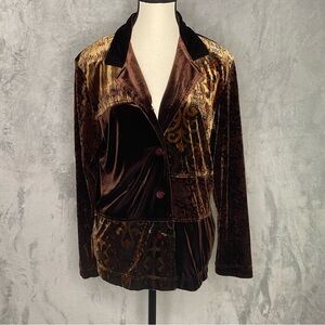 VTG Requirements Velvet Jacket Whymsigoth Broomstick Practical Magic Oversized S